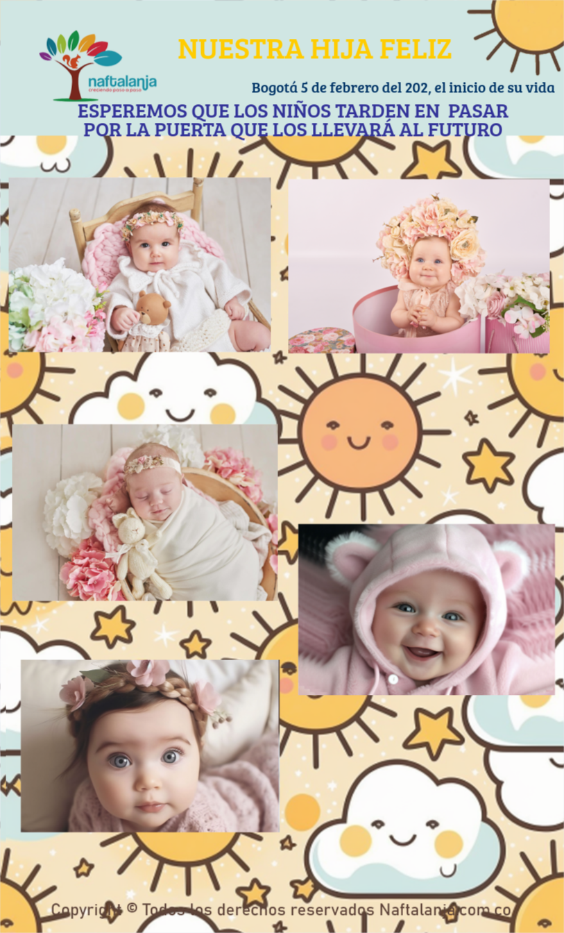 Preview 2 de Plantilla para niñas